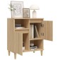 vidaXL Συρταριέρα Sonoma Δρυς 60x35x70 εκ. Επεξεργασμένο Ξύλο