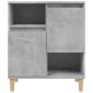 vidaXL Ντουλάπι Γκρι Σκυροδέματος 60x35x70 εκ. Επεξεργασμένο Ξύλο