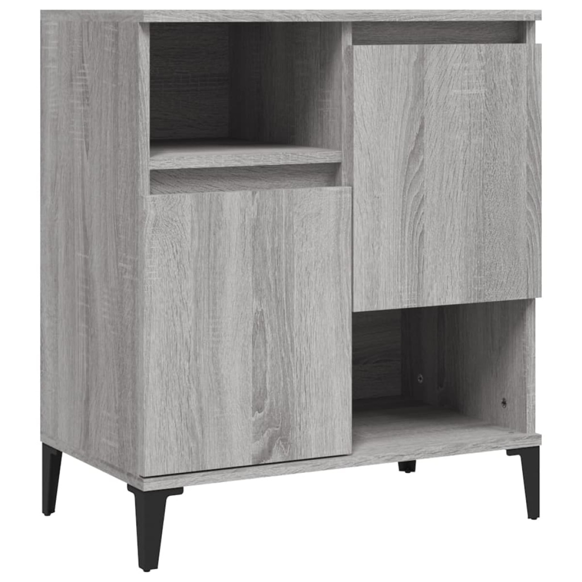 vidaXL Ντουλάπι Γκρι Sonoma 60x35x70 εκ. από Επεξεργασμένο Ξύλο