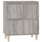 vidaXL Ντουλάπι Γκρι Sonoma 60x35x70 εκ. από Επεξεργασμένο Ξύλο