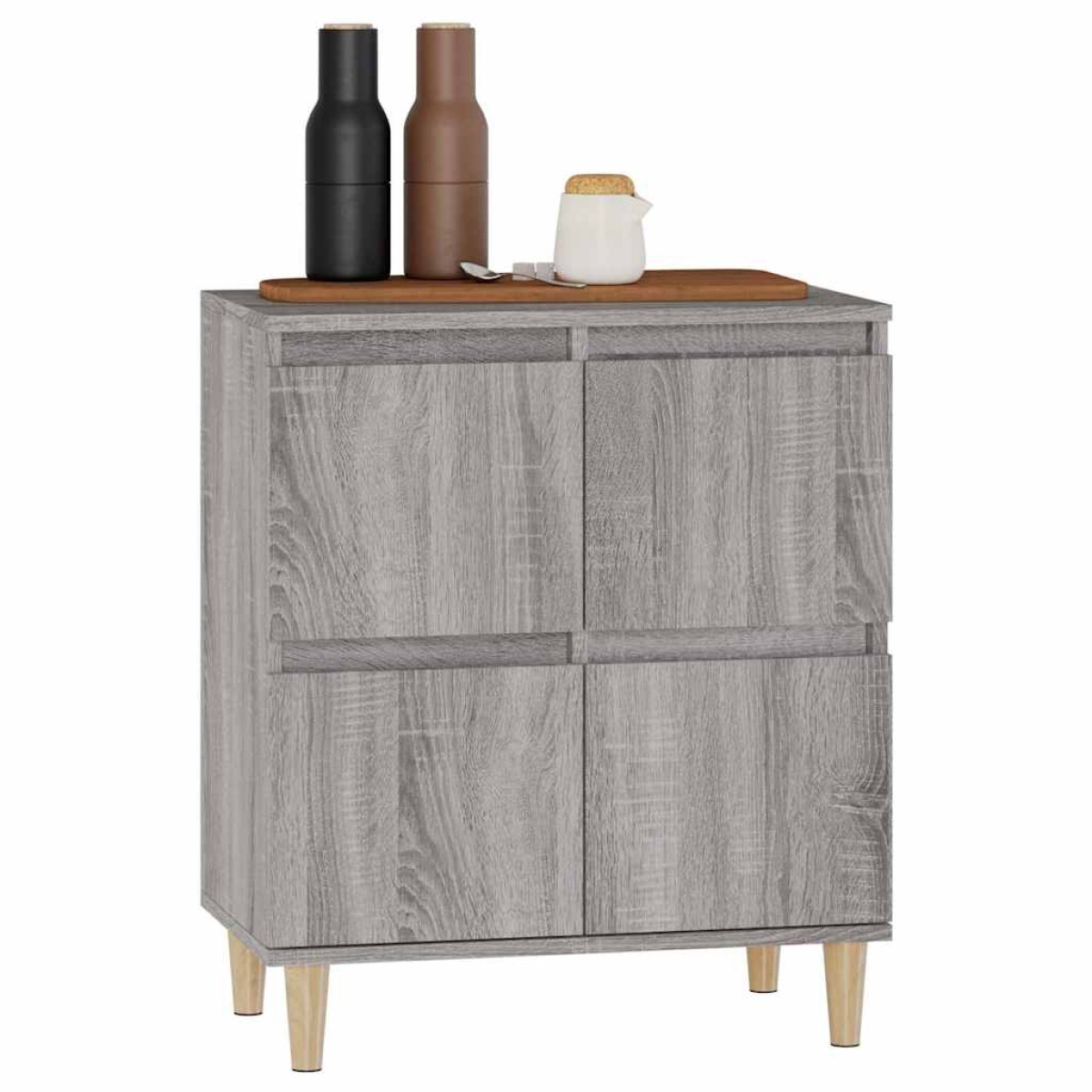 vidaXL Ντουλάπι Γκρι Sonoma 60x35x70 εκ. από Επεξεργασμένο Ξύλο