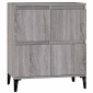 vidaXL Ντουλάπι Γκρι Sonoma 60x35x70 εκ. από Επεξεργασμένο Ξύλο