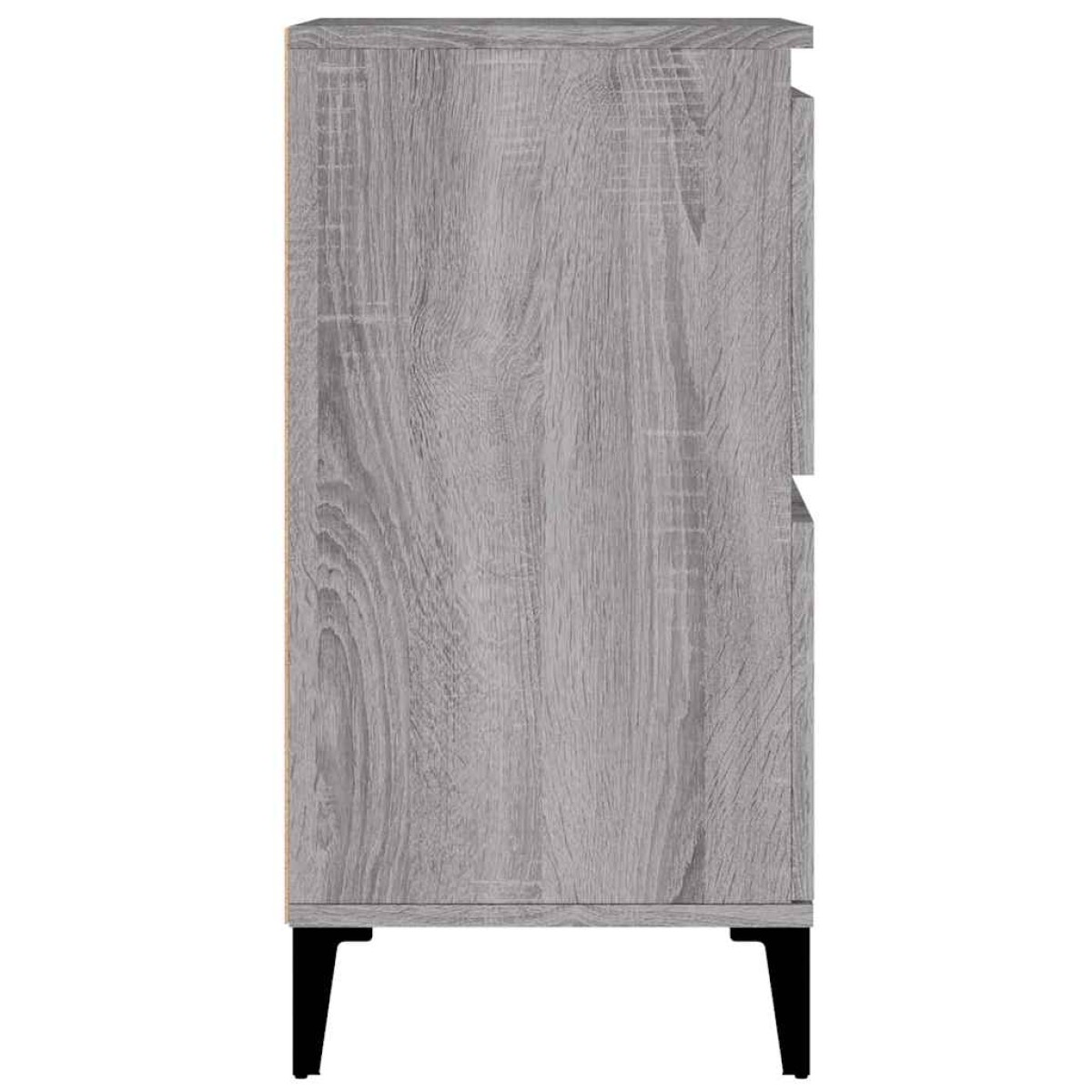 vidaXL Ντουλάπι Γκρι Sonoma 60x35x70 εκ. από Επεξεργασμένο Ξύλο