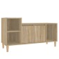 vidaXL Έπιπλο Τηλεόρασης Sonoma Δρυς 100x35x55 εκ. Επεξ. Ξύλο