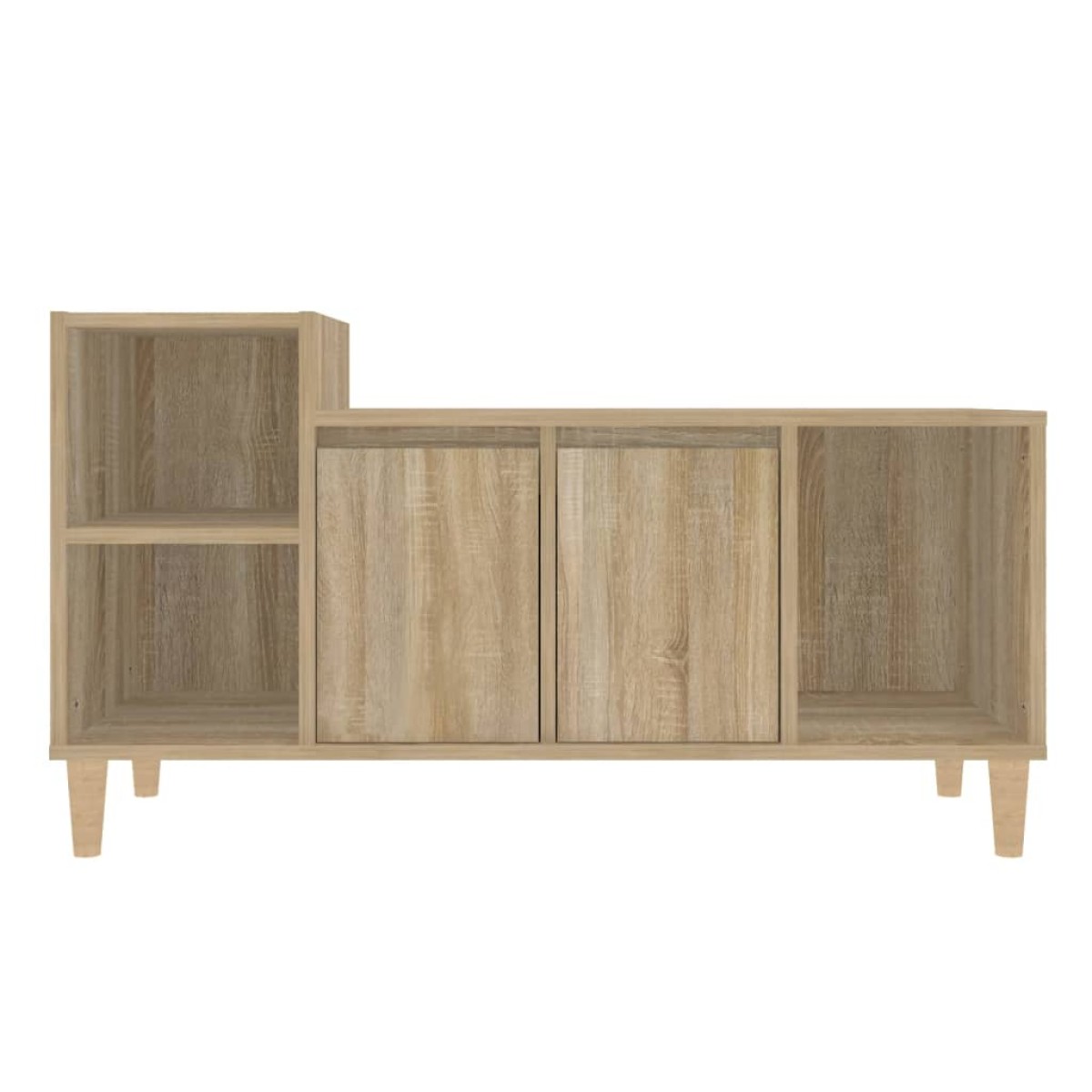 vidaXL Έπιπλο Τηλεόρασης Sonoma Δρυς 100x35x55 εκ. Επεξ. Ξύλο