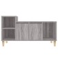 vidaXL Έπιπλο Τηλεόρασης Γκρι Sonoma 100x35x55 εκ. από Επεξεργ. Ξύλο