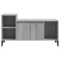 vidaXL Έπιπλο Τηλεόρασης Γκρι Sonoma 100x35x55 εκ. από Επεξεργ. Ξύλο