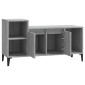 vidaXL Έπιπλο Τηλεόρασης Γκρι Sonoma 100x35x55 εκ. από Επεξεργ. Ξύλο