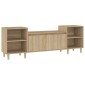 vidaXL Έπιπλο Τηλεόρασης Sonoma Δρυς 160x35x55 εκ. Επεξ. Ξύλο