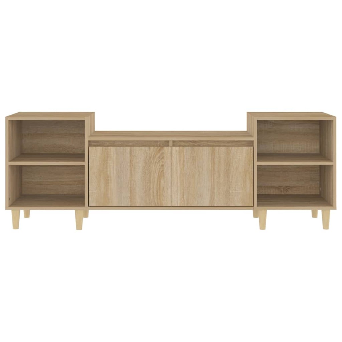 vidaXL Έπιπλο Τηλεόρασης Sonoma Δρυς 160x35x55 εκ. Επεξ. Ξύλο