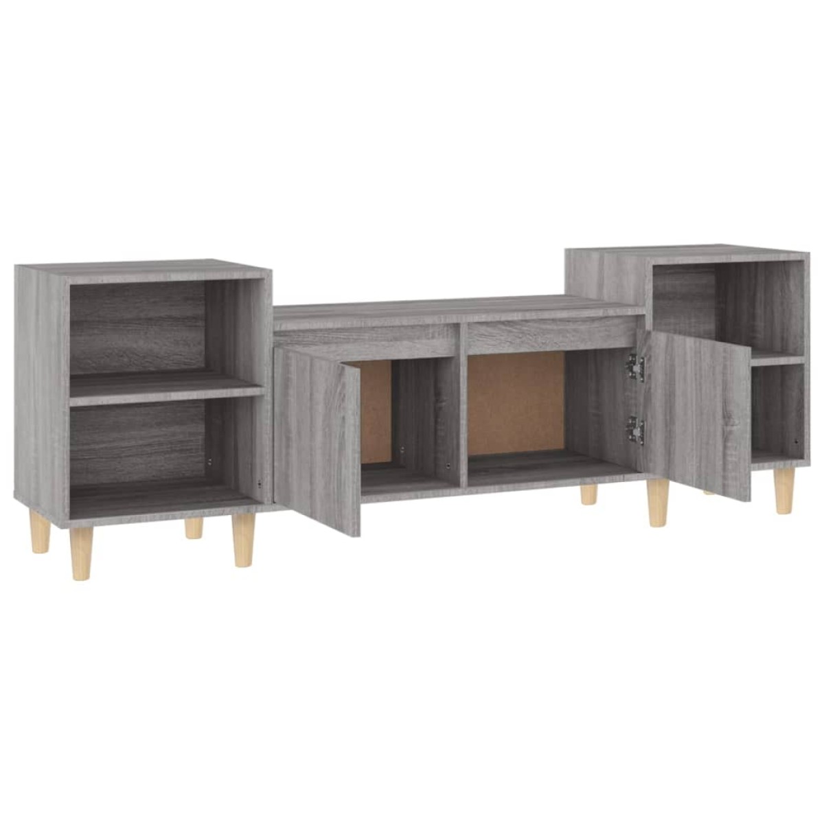 vidaXL Έπιπλο Τηλεόρασης Γκρι Sonoma 160x35x55 εκ. από Επεξεργ. Ξύλο