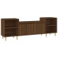 vidaXL Έπιπλο Τηλεόρασης Καφέ Δρυς 160x35x55 εκ. Επεξεργασμένο Ξύλο