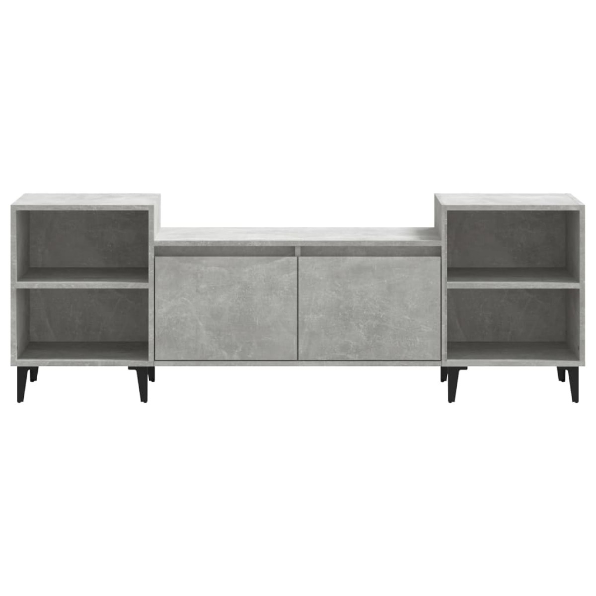 vidaXL Έπιπλο Τηλεόρασης Γκρι Σκυρ. 160x35x55 εκ. Επεξ. Ξύλο