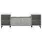 vidaXL Έπιπλο Τηλεόρασης Γκρι Σκυρ. 160x35x55 εκ. Επεξ. Ξύλο