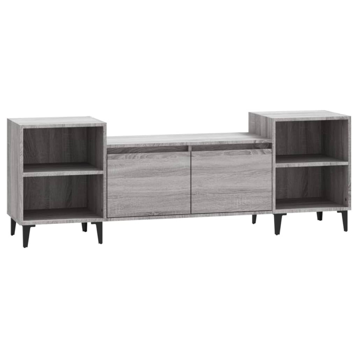 vidaXL Έπιπλο Τηλεόρασης Γκρι Sonoma 160x35x55 εκ. από Επεξεργ. Ξύλο