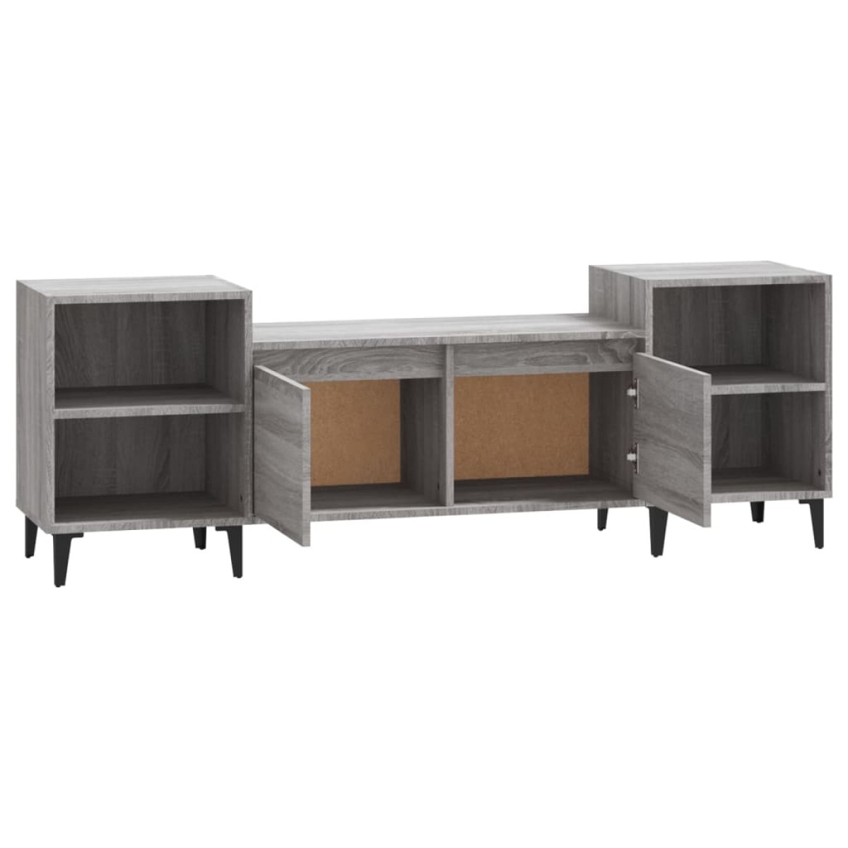 vidaXL Έπιπλο Τηλεόρασης Γκρι Sonoma 160x35x55 εκ. από Επεξεργ. Ξύλο
