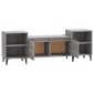 vidaXL Έπιπλο Τηλεόρασης Γκρι Sonoma 160x35x55 εκ. από Επεξεργ. Ξύλο