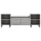 vidaXL Έπιπλο Τηλεόρασης Γκρι Sonoma 160x35x55 εκ. από Επεξεργ. Ξύλο