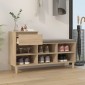 vidaXL Παπουτσοθήκη Sonoma Δρυς 102x36x60 εκ. από Επεξεργασμένο Ξύλο