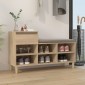 vidaXL Παπουτσοθήκη Sonoma Δρυς 102x36x60 εκ. από Επεξεργασμένο Ξύλο