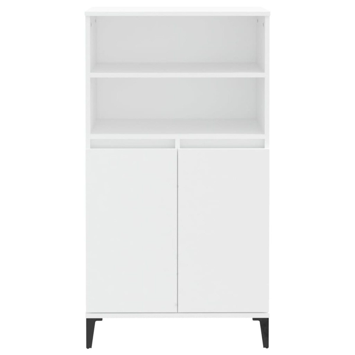 vidaXL Ντουλάπι Λευκό 60 x 36 x 110 εκ. από Επεξεργασμένο Ξύλο