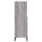 vidaXL Ντουλάπι Γκρι Sonoma 60 x 36 x 110 εκ. από Επεξεργασμένο Ξύλο