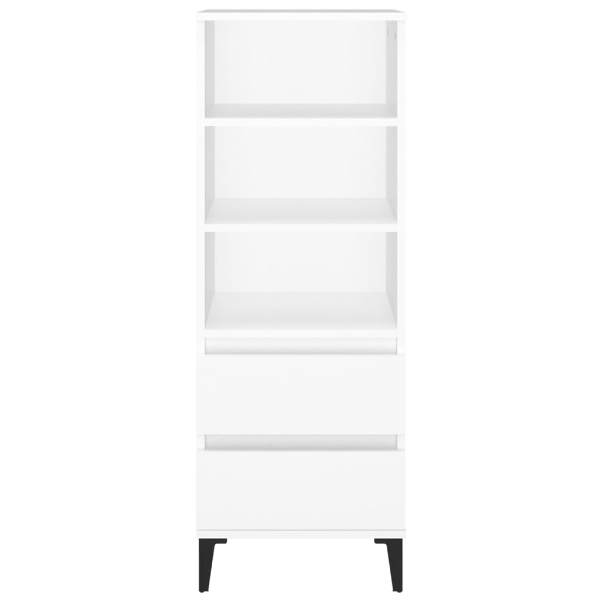vidaXL Ντουλάπι Λευκό 40 x 36 x 110 εκ. από Επεξεργασμένο Ξύλο