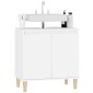 vidaXL Ντουλάπι Νιπτήρα Λευκό 58 x 33 x 60 εκ. από Επεξεργασμένο Ξύλο