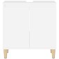 vidaXL Ντουλάπι Νιπτήρα Λευκό 58 x 33 x 60 εκ. από Επεξεργασμένο Ξύλο