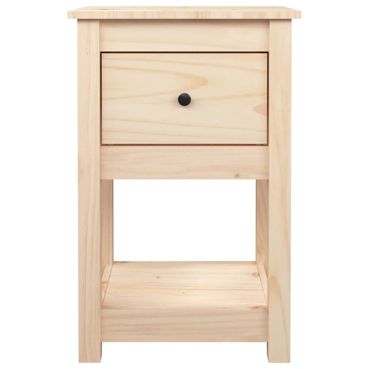 vidaXL Κομοδίνα 2 τεμ. 40 x 35 x 61,5 εκ. από Μασίφ Ξύλο Πεύκου