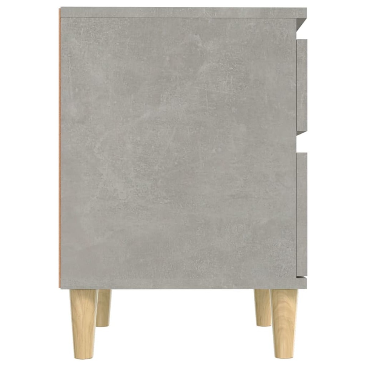 vidaXL Κομοδίνα 2 τεμ. Γκρι Σκυροδέματος 40 x 35 x 50εκ.