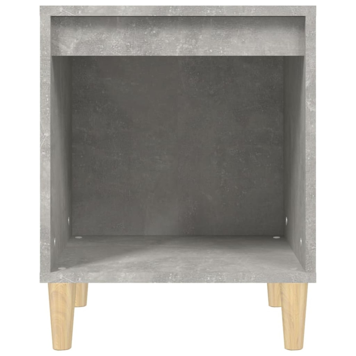vidaXL Κομοδίνα 2 τεμ. Γκρι Σκυροδέματος 40 x 35 x 50εκ.