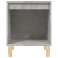 vidaXL Κομοδίνα 2 τεμ. Γκρι Σκυροδέματος 40 x 35 x 50εκ.