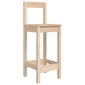 vidaXL Καρέκλες Μπαρ 2 τεμ. 40x41,5x112 εκ. Μασίφ Ξύλο Πεύκου