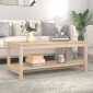 vidaXL Τραπεζάκι Σαλονιού 110 x 55 x 45 εκ. από Μασίφ Ξύλο Πεύκου