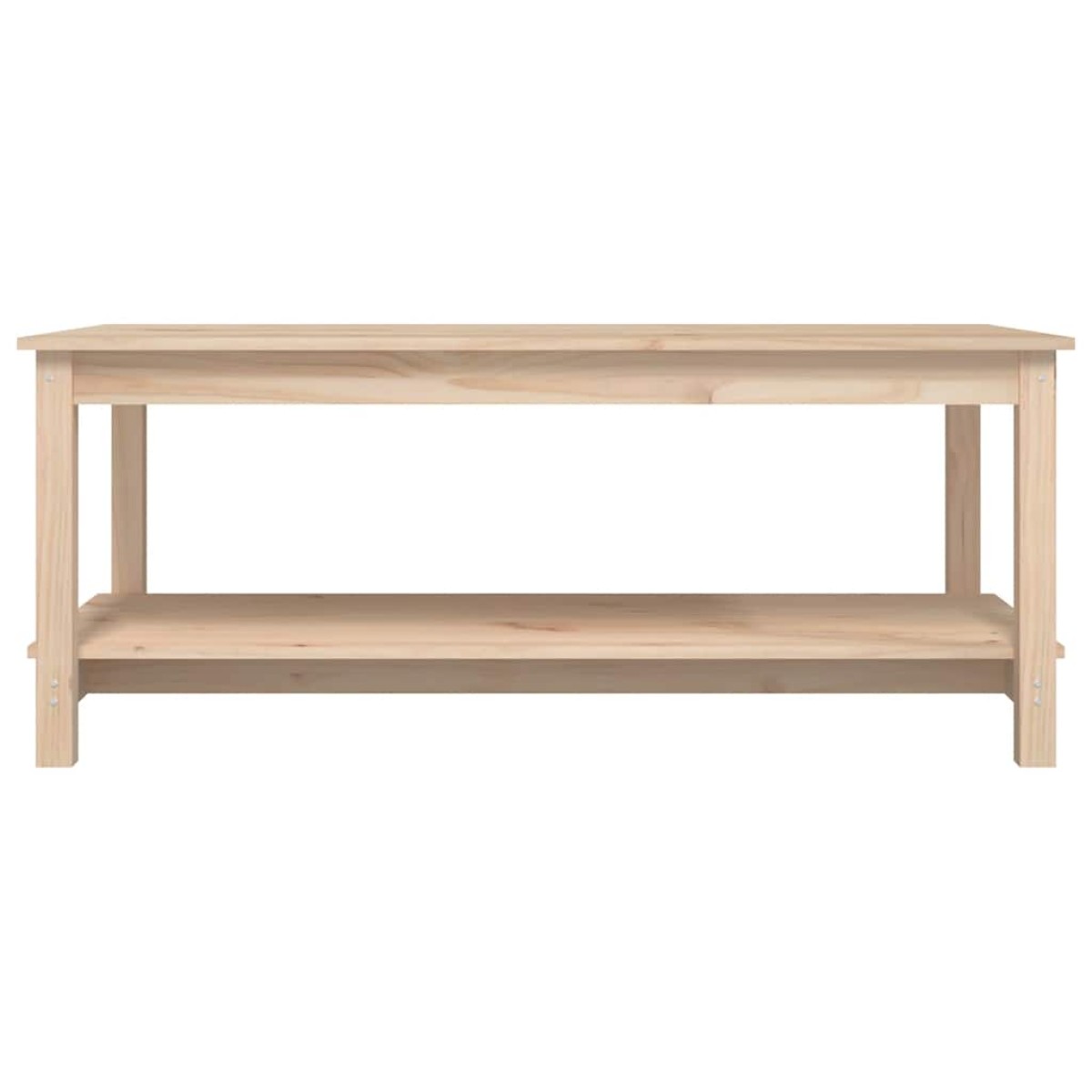 vidaXL Τραπεζάκι Σαλονιού 110 x 55 x 45 εκ. από Μασίφ Ξύλο Πεύκου