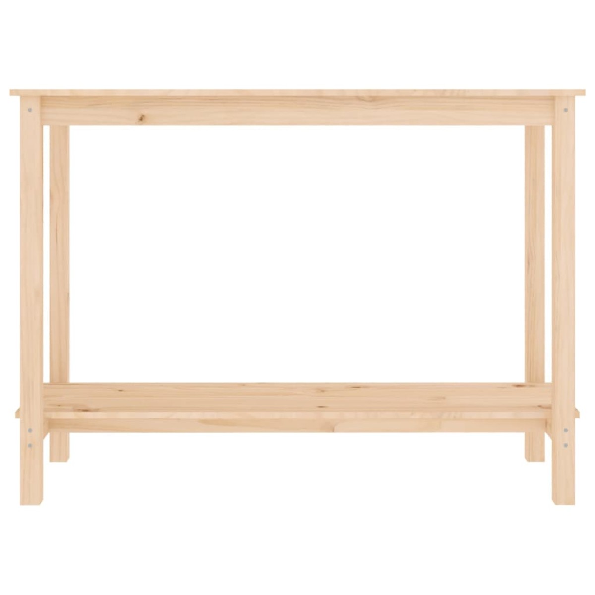 vidaXL Τραπέζι Κονσόλα 110 x 40 x 80 εκ. από Μασίφ Ξύλο Πεύκου