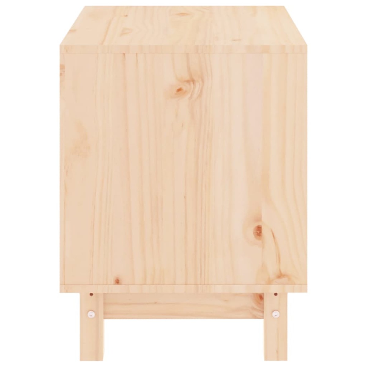 vidaXL Σπιτάκι Σκύλου 50 x 40 x 52 εκ. από Μασίφ Ξύλο Πεύκου