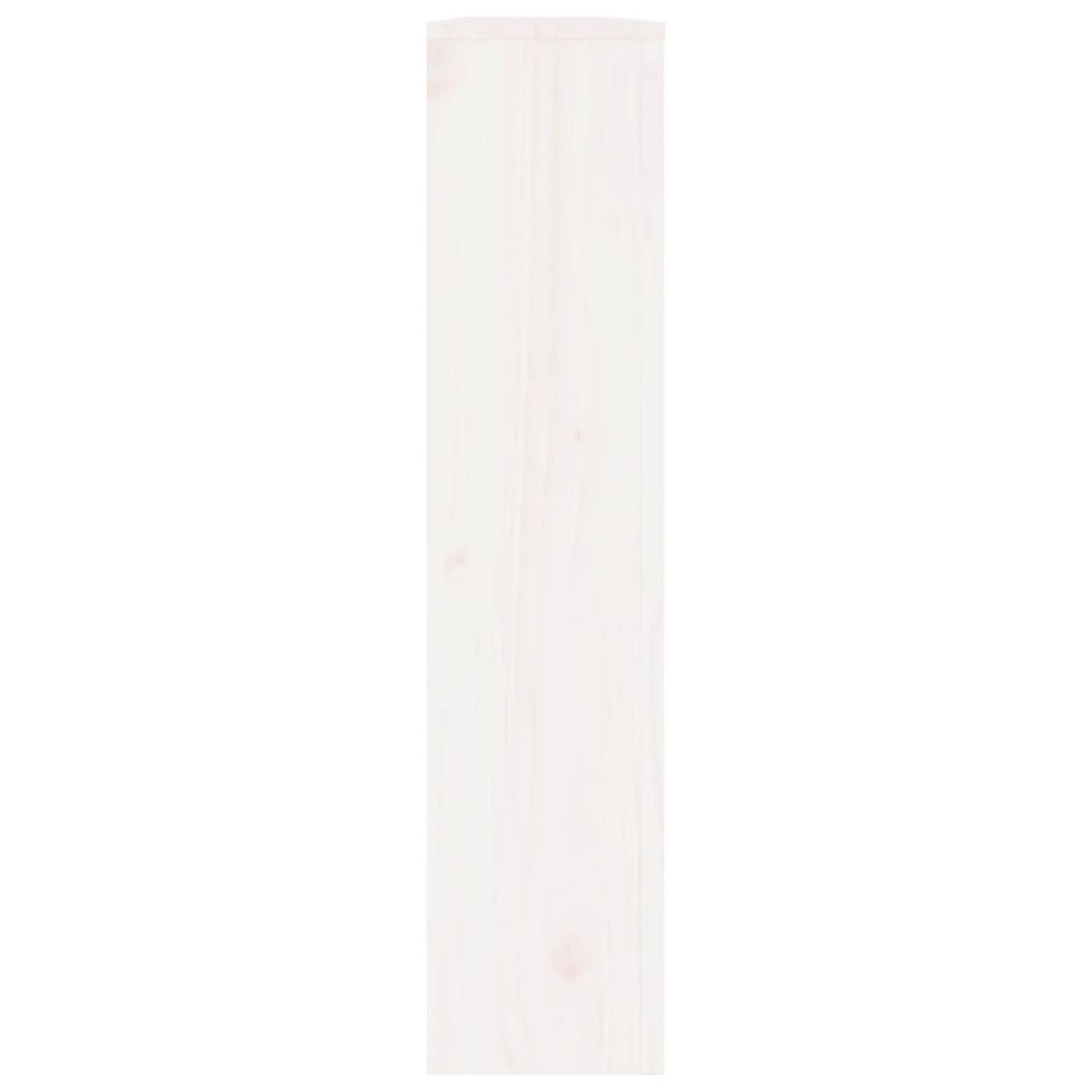 vidaXL Κάλυμμα Καλοριφέρ Λευκό 153 x19 x 84 εκ. από Μασίφ Ξύλο Πεύκου