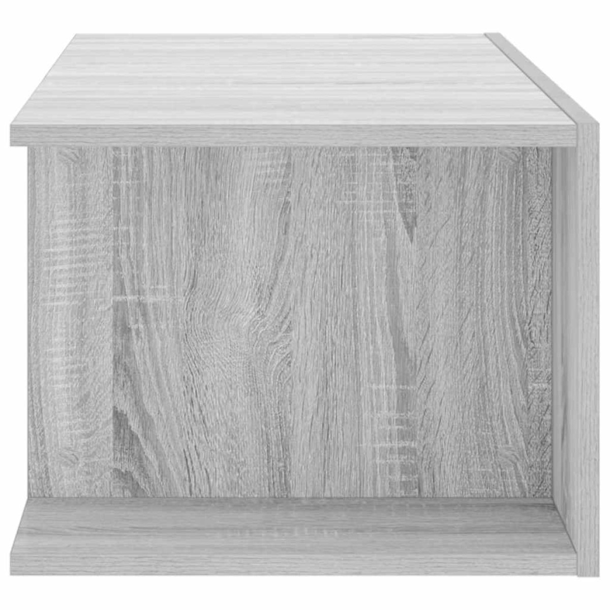 vidaXL Έπιπλο Τηλεόρασης με LED Γκρι Sonoma 90 x 39 x 30 εκ.