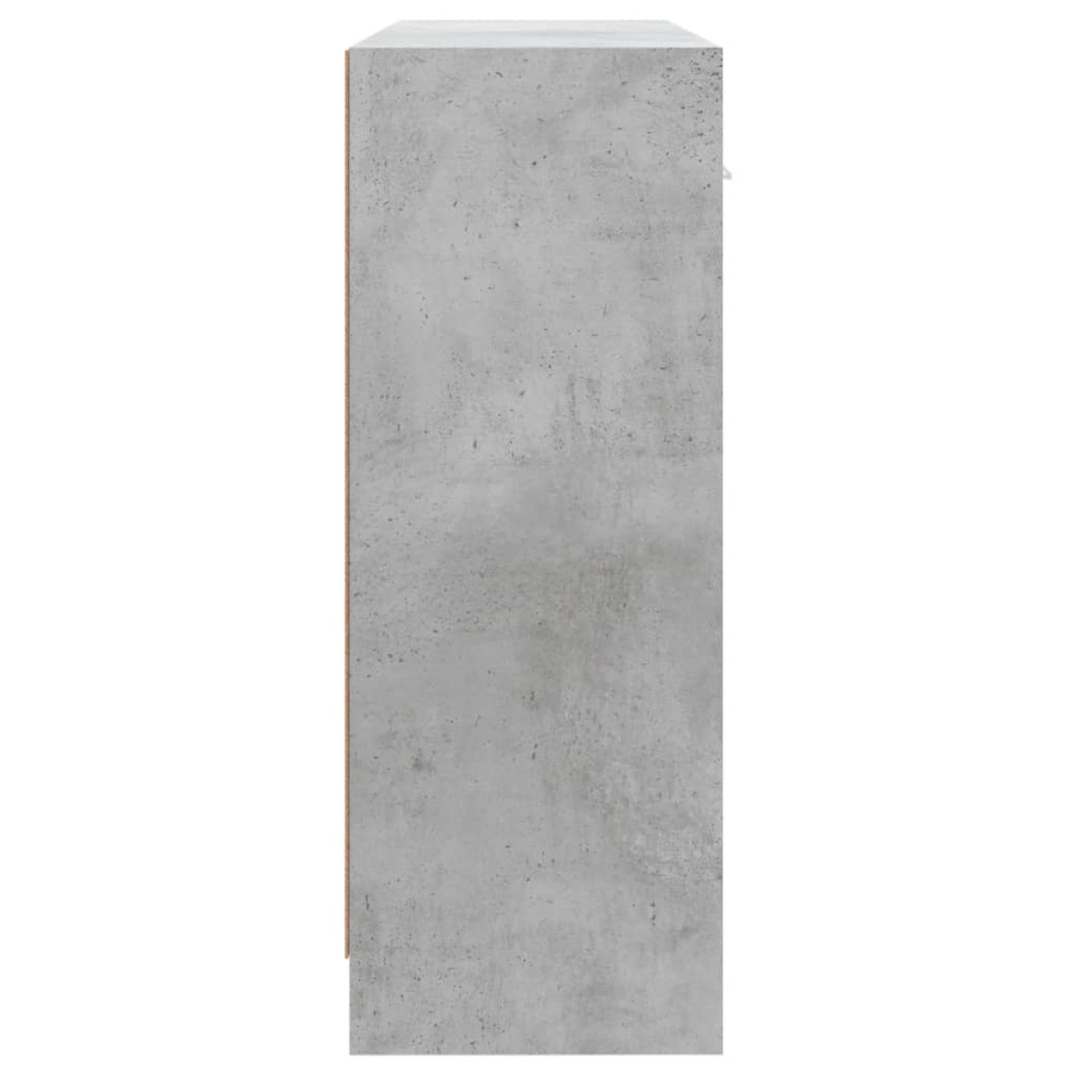 vidaXL Ντουλάπι Γκρι Σκυροδέματος 91 x 28 x 75 εκ. Επεξεργασμένο Ξύλο