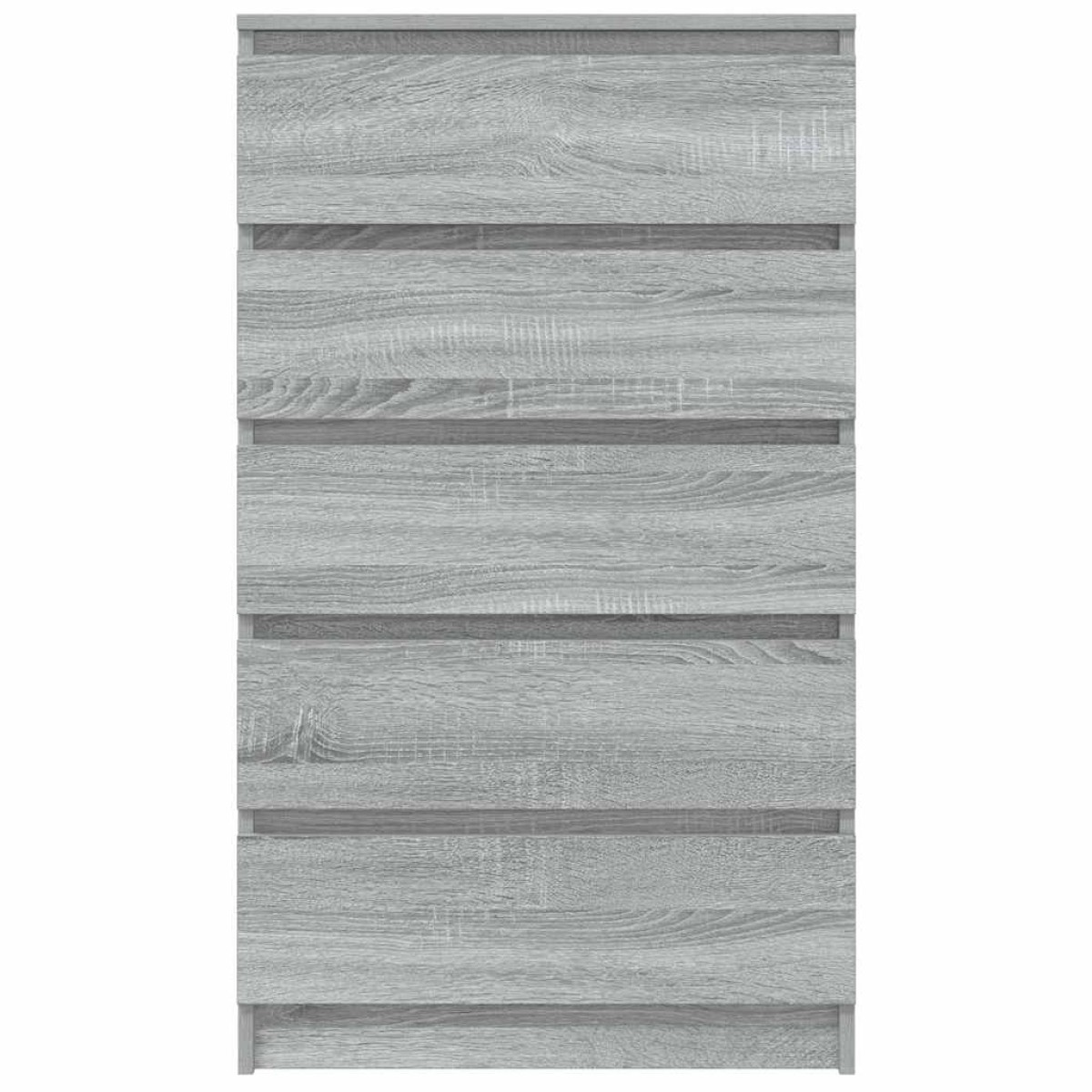 vidaXL Συρταριέρα Γκρι Sonoma 60x36x103 εκ. από Επεξεργασμένο Ξύλο