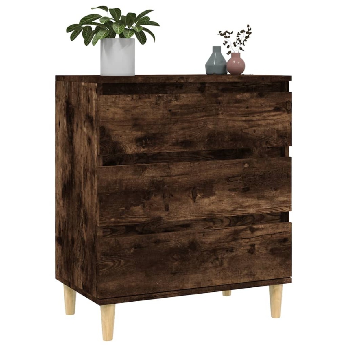 vidaXL Ντουλάπι Καπνιστή Δρυς 60x35x70 εκ. από Επεξεργασμένο Ξύλο