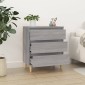 vidaXL Ντουλάπι Γκρι Sonoma 60x35x70 εκ. από Επεξεργασμένο Ξύλο