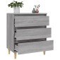 vidaXL Ντουλάπι Γκρι Sonoma 60x35x70 εκ. από Επεξεργασμένο Ξύλο