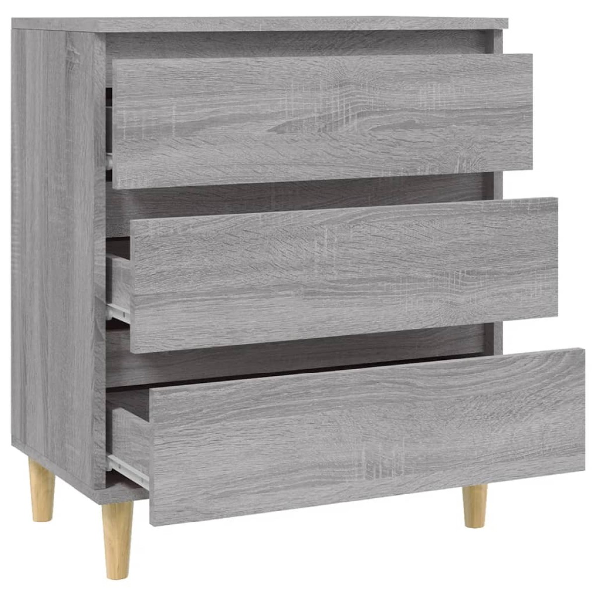 vidaXL Ντουλάπι Γκρι Sonoma 60x35x70 εκ. από Επεξεργασμένο Ξύλο