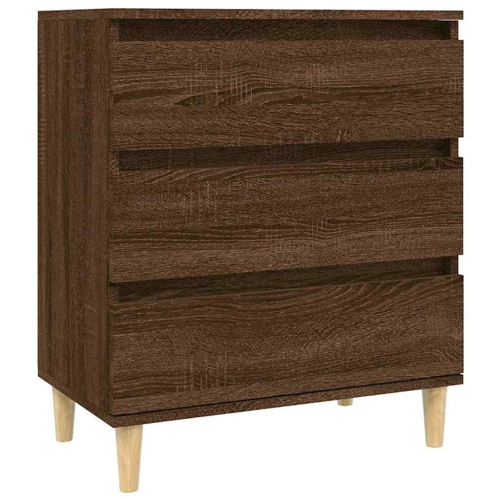 vidaXL Μπουφές Καφέ Δρυς 60x35x70 εκ. από Επεξεργασμένο Ξύλο