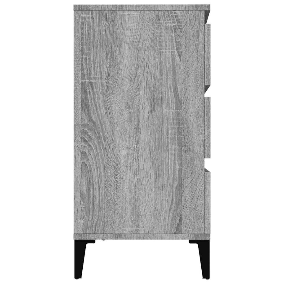 vidaXL Ντουλάπι Γκρι Sonoma 60x35x70 εκ. από Επεξεργασμένο Ξύλο