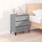 vidaXL Ντουλάπι Γκρι Sonoma 60x35x70 εκ. από Επεξεργασμένο Ξύλο
