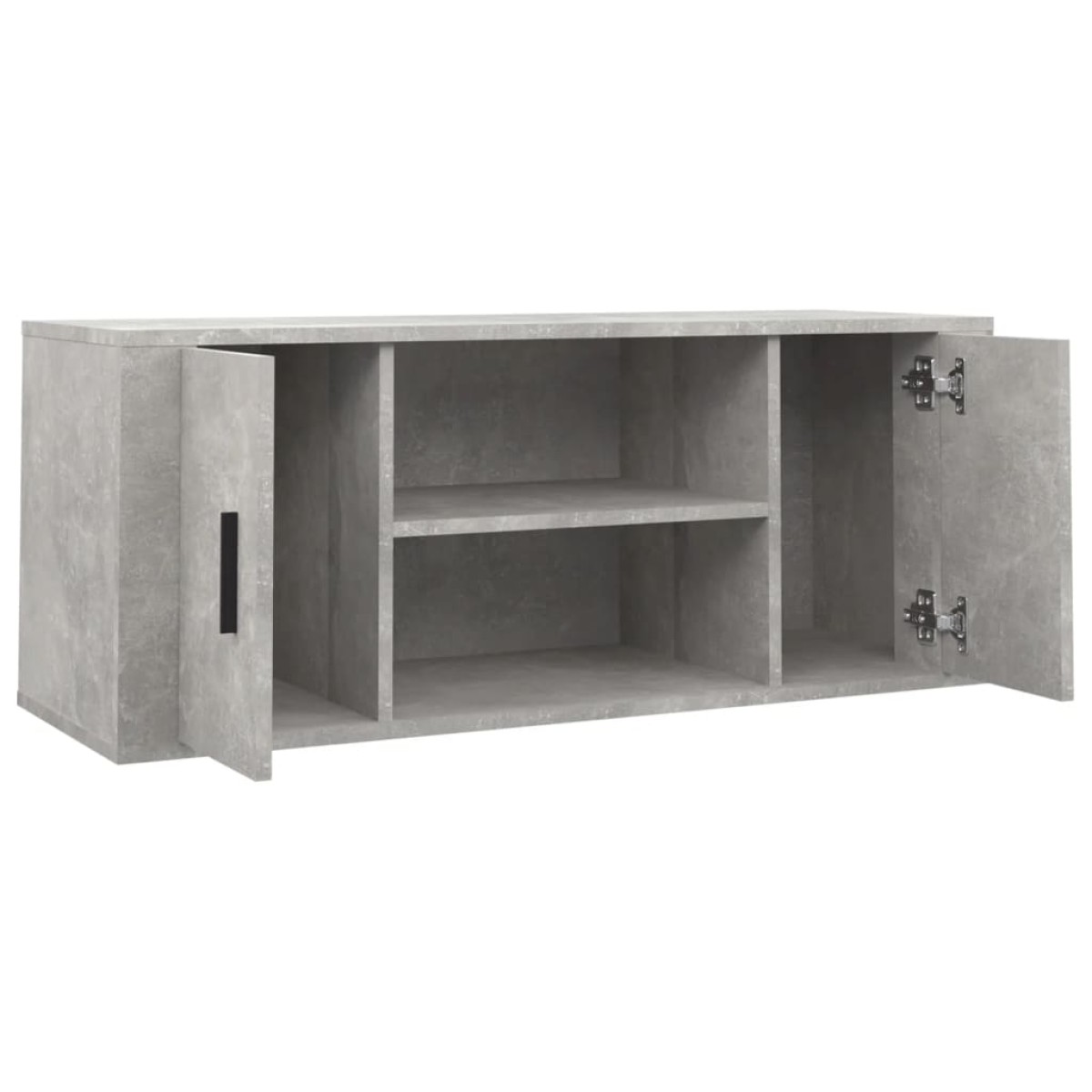 vidaXL Έπιπλο Τηλεόρασης Γκρι Σκυρ. 100x35x40 εκ. Επεξ. Ξύλο